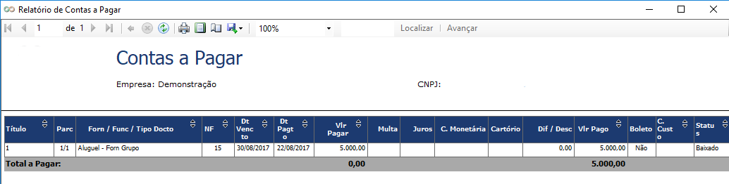 ERP - Grupo Módulos